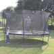 EXIT Silhouette 391 cm garden trampoline black 705234 7