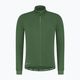 Men's Rogelli Essential army green cycling longsleeve 4