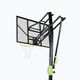 EXIT Galaxy black 0210 portable basketball basket with tilt-up rim 2
