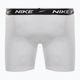Men's Nike Everyday Cotton Stretch Boxer Brief 3Pk MP1 white/grey heather / black 9