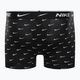 Men's boxer shorts Nike Everyday Cotton Stretch Trunk 3Pk UB1 swoosh print/grey/uni blue 9