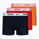 Men's boxer shorts Nike Everyday Cotton Stretch Trunk 3 pairs blue/orange/red