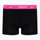 Men's Nike Everyday Cotton Stretch Trunk boxer shorts 3 pairs blue/turquoise/pink 4