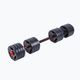 Pure2Improve Hybrid Dumbell/Barbell dumbbells with barbell function 40kg black/red P2I202360 3