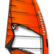 Loftsails 2022 Switchblade Freerace orange windsurfing sail LS060012800