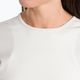 Women's Calvin Klein Knit white suede T-shirt 4