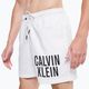 Men's Calvin Klein Medium Drawstring swim shorts white 8