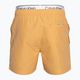Men's Calvin Klein Medium Double WB buff orange swim shorts 2