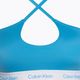 Calvin Klein Halter Bralette swimsuit top malibu blue 3