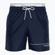 Men's Calvin Klein Medium Double WB signature navy swim shorts