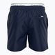 Men's Calvin Klein Medium Double WB signature navy swim shorts 2