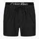 Men's Calvin Klein Short Double Waistband swim shorts black