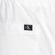 Men's Calvin Klein Medium Drawstring classic white swim shorts 4