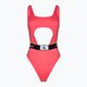 Women's one-piece swimsuit Calvin Klein Cut Out One Piece-RP calypso coral