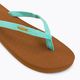 Women's O'Neill Ditsy Jacquard Bloom beach glass flip flops 7