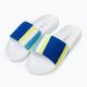 Women's O'Neill Brights Slides blue towel stripe flip-flops 9