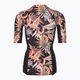 Women's swim shirt O'Neill Anglet Skin SS black tropical flower 2
