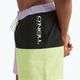 Men's O'Neill Wilder Colorblock 16'' sunny lime color block swim shorts 5