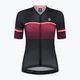 Rogelli Impress II women's cycling jersey burgundy/coral/black 3