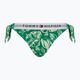 Tommy Hilfiger Cheeky Side Tie Bikini Bottom Print vintage tropical olympic green