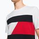 Men's Tommy Hilfiger Colorblocked Mix Media S/S training shirt white 4