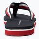 Tommy Hilfiger women's flip flops Corporate Beach Sandal red white blue 6