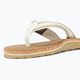 Tommy Hilfiger women's Cork Beach Sandal harvest wheat flip flops 8