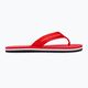 Tommy Hilfiger women's flip flops Global Stripes Flat Beach Sandal fierce red 2