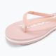 Tommy Hilfiger women's flip flops Strap Beach Sandal whimsy pink 7