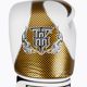 Top King Muay Thai Empower white/gold boxing gloves 4