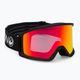 DRAGON DX3 OTG black/lumalens red ion ski goggles
