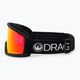DRAGON DX3 OTG black/lumalens red ion ski goggles 4