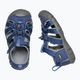 KEEN Seacamp II CNX blue depths/gargoyole children's trekking sandals 10