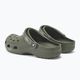 Men's Crocs Classic dusty olive flip-flops 4