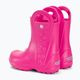 Crocs Handle Rain Boot Kids candy pink wellingtons 3