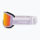 Children's Atomic Count JR Cylindrical lavender/red ski goggles 4