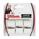 Wilson Sq Pro Overgrip squash racket wraps 3 pcs white WRR937000+