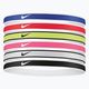 Nike Tipped Swoosh Sport 2.0 headbands 6 pcs colour N1002021-655