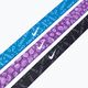 Nike Printed Headbands 3 pcs industrial blue/purple cosmos/white 3