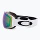 Oakley Flight Deck matte white/prizm snow jade iridium ski goggles OO7064-23 4