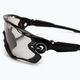 Oakley Jawbreaker polished black/clear to black photochromic cycling glasses 0OO9290 2