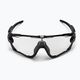 Oakley Jawbreaker polished black/clear to black photochromic cycling glasses 0OO9290 4