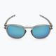 Oakley Latch matte grey ink/prizm sapphire polarized sunglasses 3