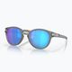 Oakley Latch matte grey ink/prizm sapphire polarized sunglasses 6