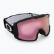 Oakley Line Miner matte black/prizm snow hi pink iridium ski goggles OO7093-06