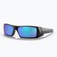 Oakley Gascan matte black/prizm sapphire polarized sunglasses 6