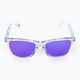 Oakley Frogskins sunglasses polished clear/prizm violet 0OO9013 3