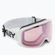 Oakley Flight Tracker factory pilot white/prizm snow hi pink iridium ski goggles OO7105-14