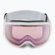Oakley Flight Tracker factory pilot white/prizm snow hi pink iridium ski goggles OO7105-14 2