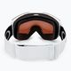 Oakley Fall Line matte white/prizm snow sapphire iridium ski goggles 3